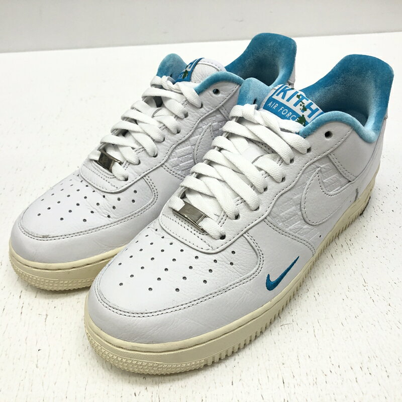 【中古】NIKE ナイキ KITH キスDC9555-100 Air Force 1 Low Hawaii エアフォース1 ロー ハワイ スニーカー サイズ：26.5cm カラー：ホワイト 【f126】