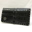 【中古】STARLINGEAR スターリンギア 長財布 サイズ：- カラー：ブラック 100YAEARS CROCODILE LONG WALLET【f134】