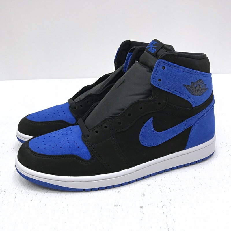 ★5/20(月)15:00迄【10%OFF】期間限定SALE★【中古】NIKE ナイキ DZ5485-042 Air Jordan 1 Retro High OG Royal Reimagined エアジョーダン1 レトロ ハイ OG ロイヤル リイマジンド スニーカー サイズ：28cm カラー：ブルー 【f126】