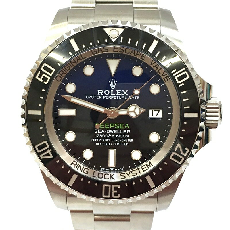 【中古】【返品交換・代引決済不可】ROLEX ロレックス 時計 アナログ 自動巻き カラー：ブルー 136660 シードゥエラー ディープシー Dブルー【f132】