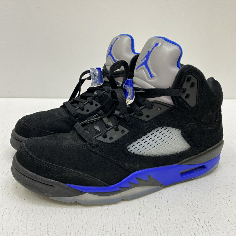 【中古】NIKE ナイキ CT4838-004 Air Jordan 5 Retro Racer Blue エアジョーダン 5 レトロ レーサー ブルー スニーカー サイズ：27cm カラー：ブルー 【f126】