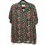 【中古】WACKOMARIA ワコマリア アロハ サイズ：M カラー：柄：総柄 2019S/S 19SSE-WMS-HI02 LEOPARD HAWAIIAN SHIRT【f104】