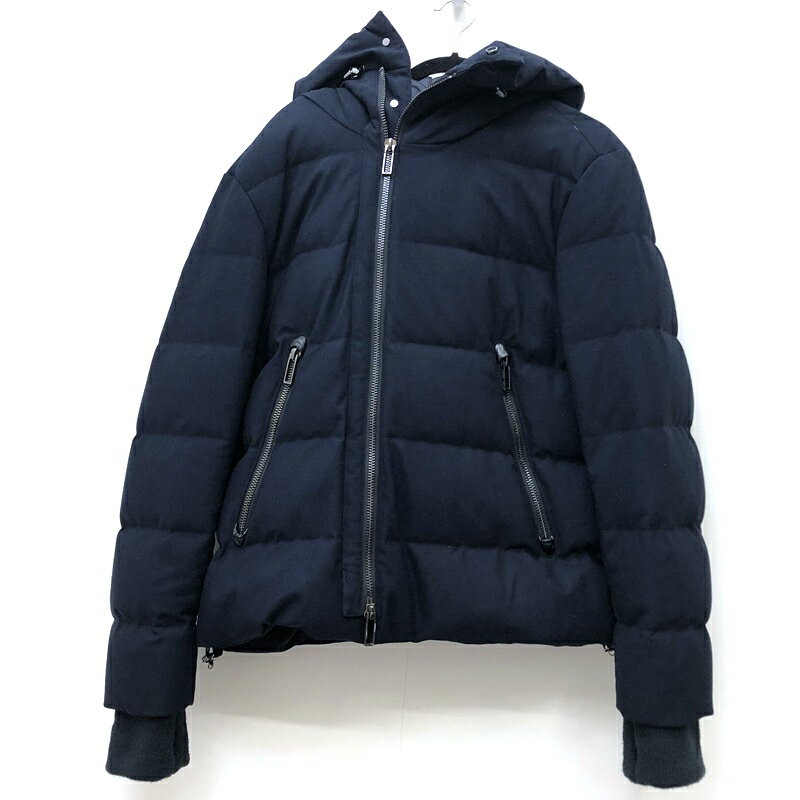 【中古】EMPORIO ARMANI エンポリオアルマーニ ダウンジャケット サイズ：XXL カラー：ネイビー 6X1B5Q 1NAKZ / インポート【f094】