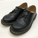 yÁzDr.Martens hN^[}[` 3z[V[Y TCYFUK5(24cm) J[FubN 1461 MADE IN ENGLAND 3EYE SHOEyf128z