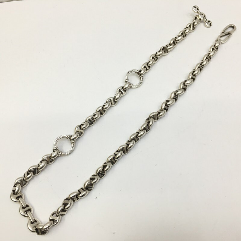 【中古】HOORSENBUHS ホーセンブース ウォレットチェーン サイズ：- カラー：シルバー 10MM OPEN-LINK WALLET CHAIN【f134】