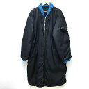 【中古】PRADA プラダ コート サイズ：M カラー：ブラック 22年製 SGC101 S222 1WQ8国内正規品 Re-Nylon BOMBER JACKET【f108】