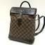 【中古】【中古】LOUIS VUITTON ルイヴィトン リュックサック サイズ：- カラー：ダミエ TH0090 N51132 ソーホー【f122】