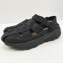 【中古】suncore サンコア シューズ サイズ：約28cm カラー：ブラック sablino sandal【f127】