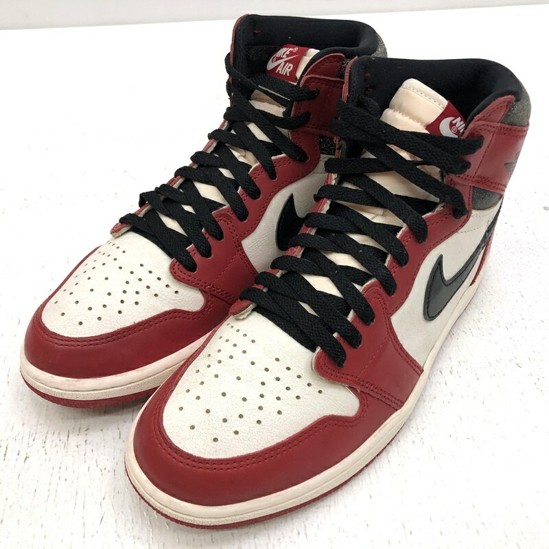 【中古】NIKE ナイキ AIR　JORDAN　1 サイズ：28cm カラー：レッド dz5485-612Air Jordan 1 High OG　"Lost & Found/Chicago"【f126】