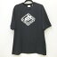 【中古】BURBERRY London England バーバリーロンドンイングランド Tシャツ半袖 サイズ：L カラー：ブラック 8021831 Ellison Logo-Print Cotton-Jersey T-Shirt / インポート【f102】