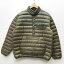 【中古】Patagonia パタゴニア ダウンジャケット サイズ：L カラー：カーキ 2015A/W 27245 DOWN SNAP T PULLOVER / アウトドア【f092】