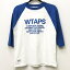 【中古】W)TAPS ダブルタップス Tシャツ半袖 サイズ：M カラー：ホワイト BULLINK社製 / ストリート【f103】