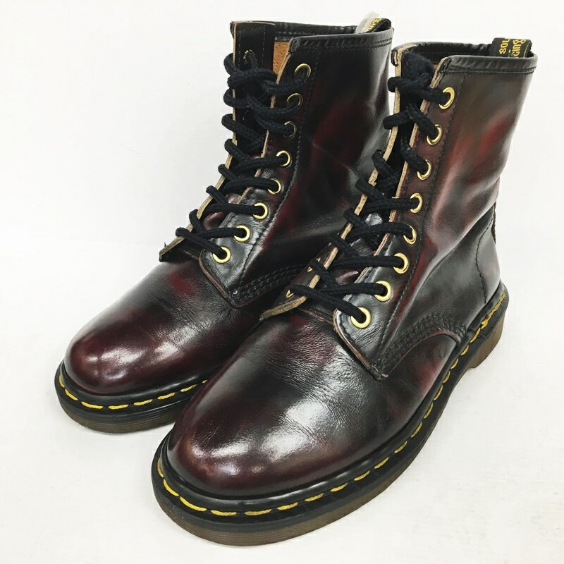 Dr.Martens ドクターマーチン シューズ サイズ：5 カラー：ボルドー／バーガンディー 1460 VEGAN 8ホール