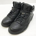 yÁzNIKE iCL 881432-010 AIR JORDAN 5 RETRO PREMIUM GAW[_5 g v~A Xj[J[ TCYF28cm J[FubN 2017 yf126z