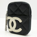 【中古】CHANEL シャネル シガレットケース サイズ：- カラー：ブラック 11653274 A26732【f135】