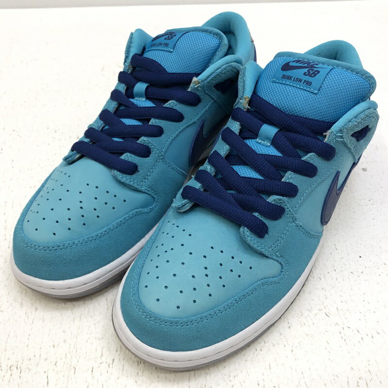 【中古】NIKE ナイキ bq6817-400 SB Dunk Low Pro Blue Fury/Deep Royal Blue SB ダンク ロー プロ ブルーフューリー/ディープロイヤルブルー スニーカー サイズ：28.5cm カラー：ブルー 【f126】