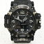 【中古】G-SHOCK ジーショック 時計 アナログ 電波ソーラー カラー：ブラック GWG-2000 MUDMASTER【f131】