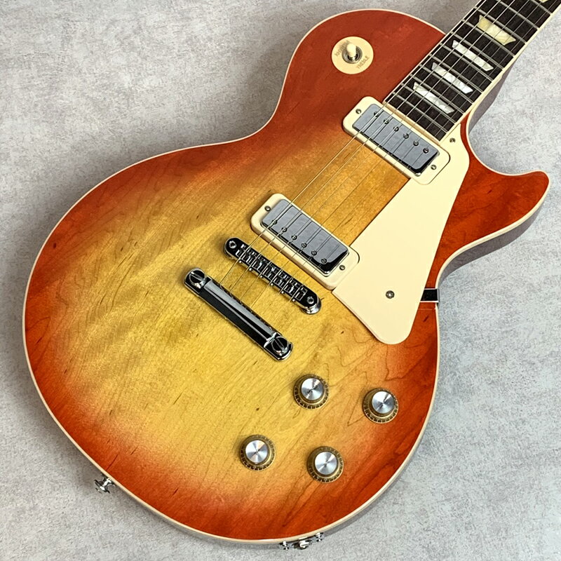 Gibson / Les Paul 70s Deluxe 70s Cherry Sunburst【新品】【楽器/エレキギター/ギブソン/レスポール/デラックス/ミニハムバッカー/70年代モデル/2022年製/純正ハードケース付付き】