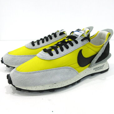 【中古】NIKE|ナイキ スニーカー DAYBREAK/UNDERCOVER BV4594-700 グレー×イエロー サイズ:30.0cm【f126】