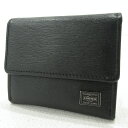 【中古】PORTER｜ポーター コインケース CURRENT 052-02205 ブラック【f124】