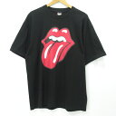 yÁzBAND TEE (SCREEN STARS BEST)bohT (XN[X^[Y xXg) TVc THE ROLLING STONES ubN~bh TCYFLyf101z