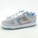 【中古】NIKE×UNION｜ナイキ×ユニオン スニーカー DUNK LOW/UNION DJ9649-400 ブルー サイズ：27.0cm【f126】