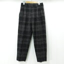 yÁzsteinbV^C `FbNE[pc IN TUCK BLANKET TROUSERS ubN~O[ TCYFSyf107z