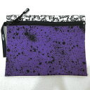 【中古】challenger|チャレンジャー ミニポーチ 2023AW 80S’ MINI POUCH ホワイト×パープル【f121】