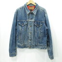 【中古】LEVI'S|リーバイス デニムジャケット 70411 0816 80s ブルー サイズ:記載不明【f093】(4)
