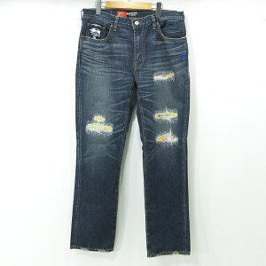 šSTUSSY  LEVI'Såƥ塼  ꡼Х åץե饤ǥ˥ѥ Lot. SS505 ֥롼 36f107