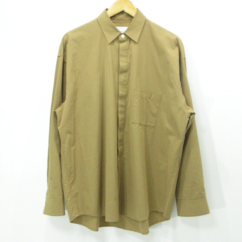 yÁzsteinbV^C Vc FLY FRONT SLEEVE OVERSIZED SHIRT x[W TCYFSyf104z