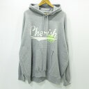 【中古】SAPEur|サプール CHERISH長袖パーカー グレー サイズ:XL【f103】