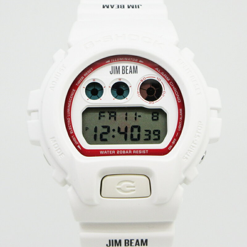 【中古】CASIO｜カシオ G-SHOCK / ジーショック / JIMBEAM / ジムビーム / コラボレーション / 腕時計 / DW-6900FS サイズ：- カラー：ホワイト【f131】