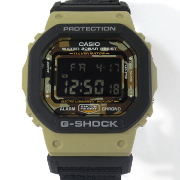 【中古】CASIO｜カシオ DW-5610SUS-5JR G-SHOCK Utility Color Gショック ユーティリティカラー 腕時計 サイズ：- カラー：カーキ系×ブラック【f131】