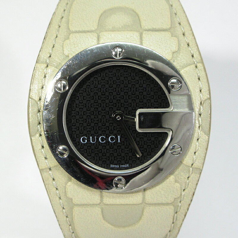 【中古】GUCCI｜グッチ YA104521 Gバンデュー / 2針 アナログ クォーツ 腕時計 ブ ...