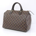 【中古】LOUIS VUITTON｜ルイ・ヴィトン N41364/SN2162 スピーディ 30 ボストンバッグ ブラウン【f122】