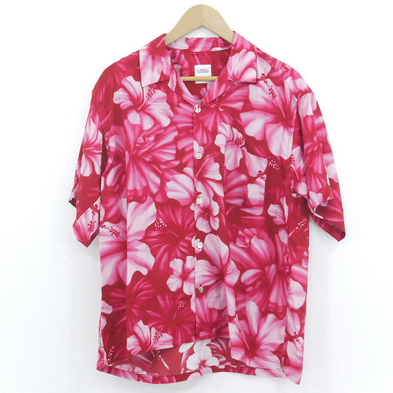 yÁzBEDWIN & THE HEARTBREAKERSbxhEBAhUn[guCJ[Y S/S OPEN COLLAR ALOHA SHIRT 