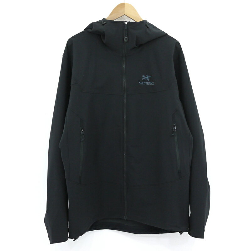 【中古】ARC'TERYX｜アークテリクス Gamma LT Hoody ガンマ LT フーディ マウンテンパーカー ジャケット ブラック サイズ：L【f092】