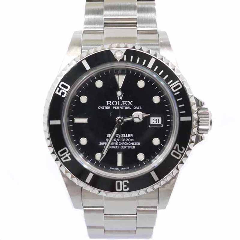 【中古】ROLEX｜ロレックス シードゥエラー　16600　F番 文字盤・ベゼル：ブラック【f132】