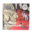 【中古】NAPALM DEATH ナパーム デス HARMONY CORRUPTION US盤 MOSH19 レコード LP【レトロ】