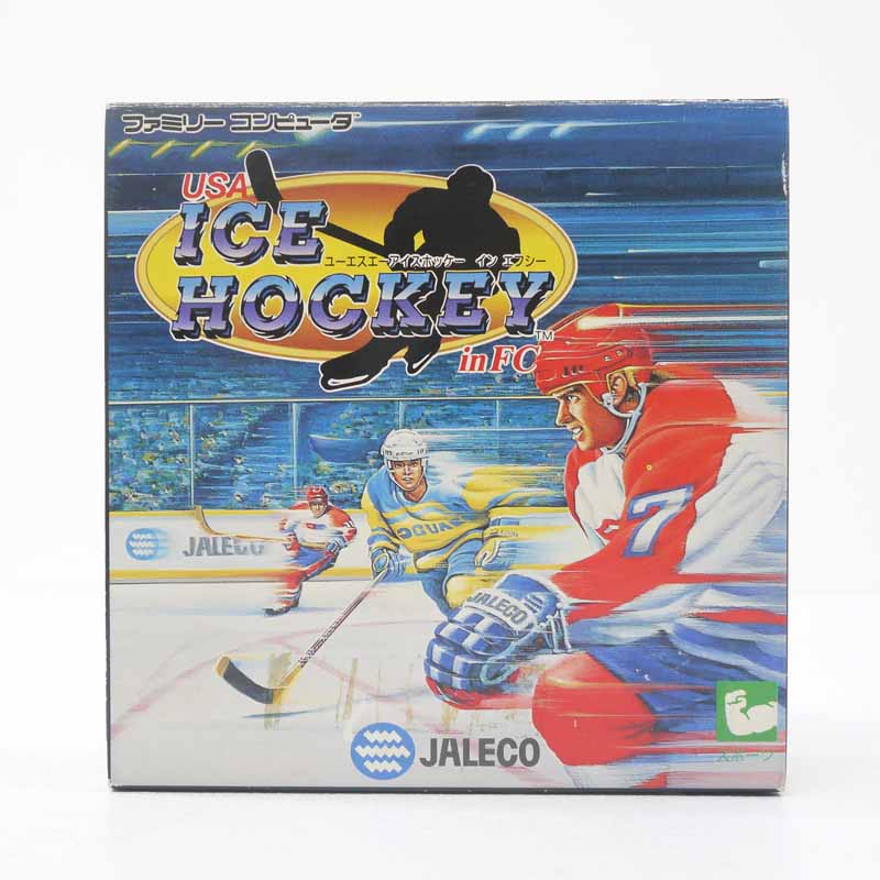 【中古】USA ICE HOCKEY IN FCファミコンソフト【レトロ】【代金引換不可・日時指定不可】【ネコポス発送】