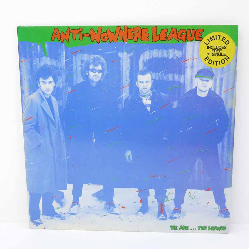 【中古】ANTI NOWHERE LEAGUE アンチ・ノーウェア・リーグ We Are...The League DOJO LP 128 ボーナスEP付き レコード LP【レトロ】