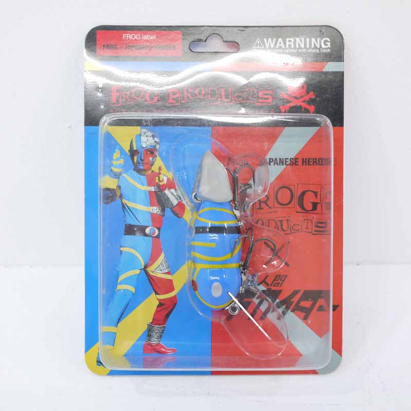 【中古】【フィッシング/釣り/釣具/ルアー】FROG PRODUCTS/フロッグプロダクツ クレイジーウォブラーライブ 人造人間キカイダー