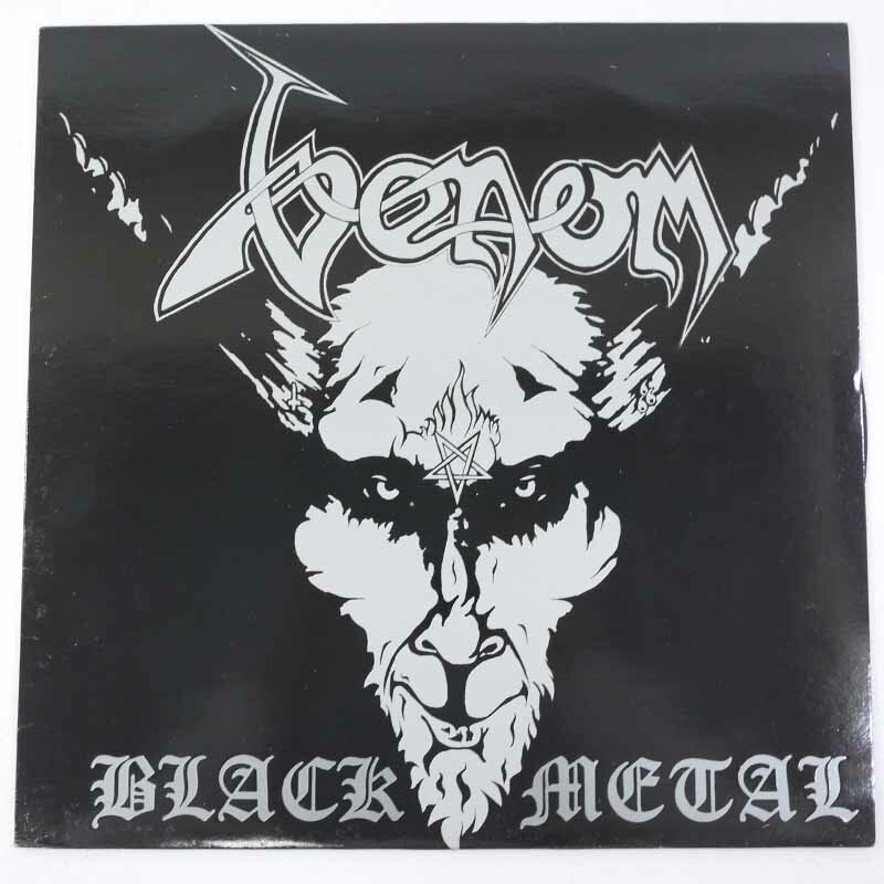 【中古】VENOM ヴェノム BLACK METAL ブラックメタル　NEAT1005 UK盤　LP【レトロ】