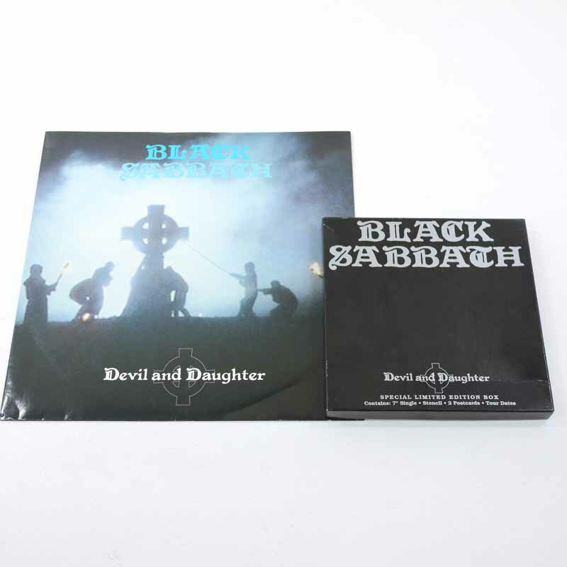 【中古】BLACK SABBATH （ブラック・サバス）DEVIL AND DAUGHTER レコード LP【レトロ】