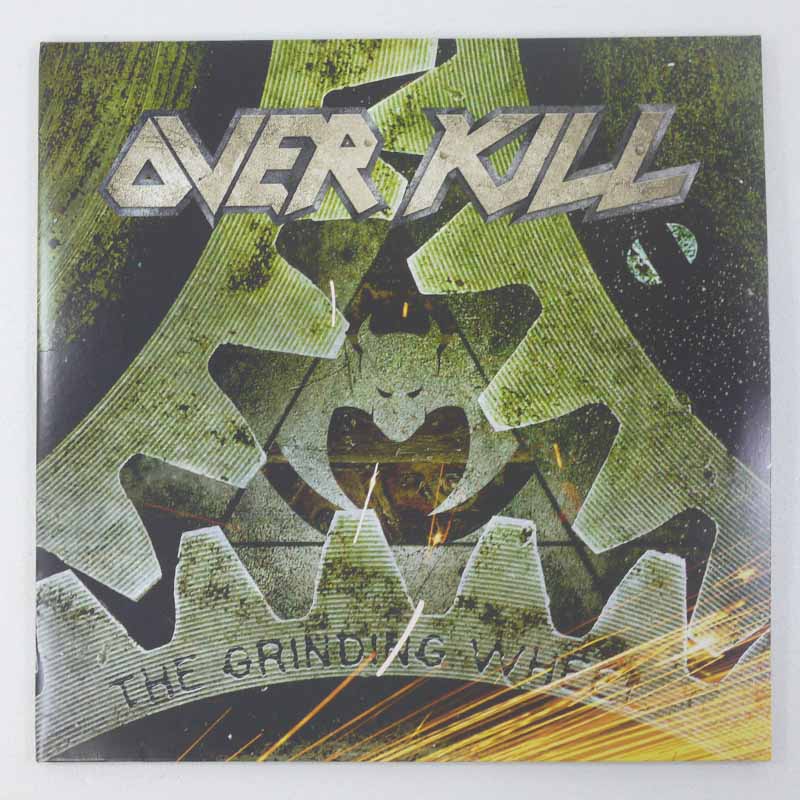 【中古】OVERKILL (オーヴァーキル) THE GRINDING WHEEL BLACK VINYL レコード LP【レトロ】