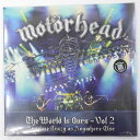【中古】MOTORHEAD (モーターヘッド) ザ・ワールド・イズ・アワーズ Vol 2 新品・未開封 レコード LP【レトロ】