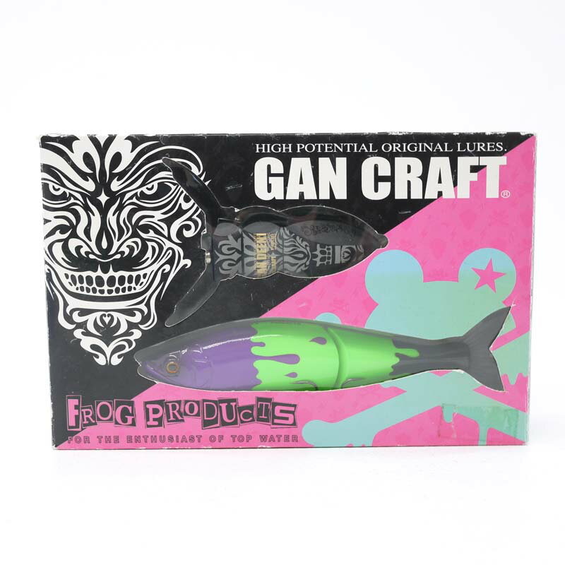 【中古】【フィッシング/釣り/釣具/ルアー】GAN CRAFT×FROG PRODUCTS/ガンクラフト×フロッグプロダクツ JOINTED CLAW 178＆GAN DEENI ジョインテッドクロー178＆ガンディーニ コラボカラー コラボルアーセット