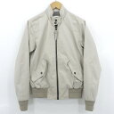 【中古】COACH｜コーチ BARRACUDA JACKET バラクーダジャケット ブルゾン F26797 ライトベージュ系 サイズ：XS【f108】