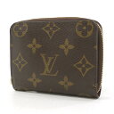 【中古】LOUIS VUITTON｜ルイ・ヴィトン モノグラム　ジッピー・コイン パース　コンパクト　コインケース　小銭入れ　M60067/SN0123 ブラウン【f125】